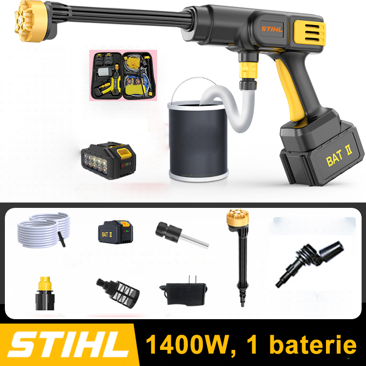 [STIHL Wireless High Voltage Gun] 1400W vysoký výkon/dosah až 20 metrov - výdrž batérie až 12 hodín (1 batéria)